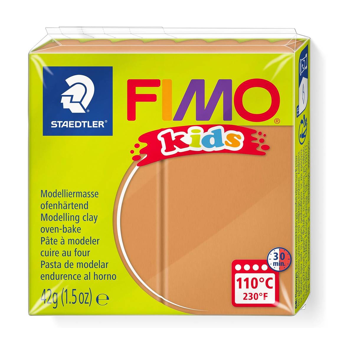 FIMO kids Modelliermasse hellbraun 42g