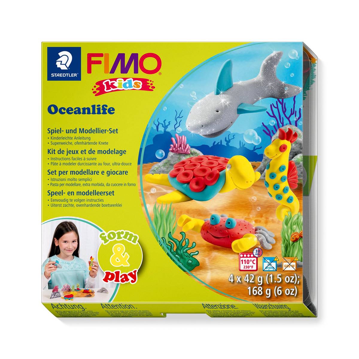 Staedtler - FIMO kids Spiel und Modellierset Oceanlife