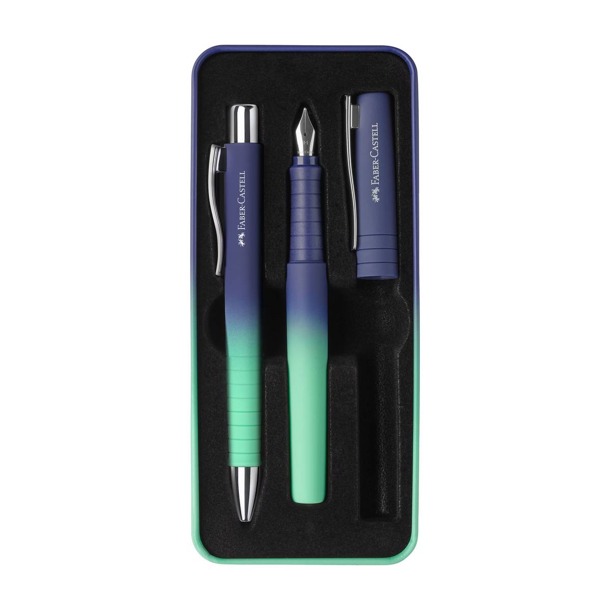 Poly Ball Pen Geschenkset Buzzing Blue Limited Edition