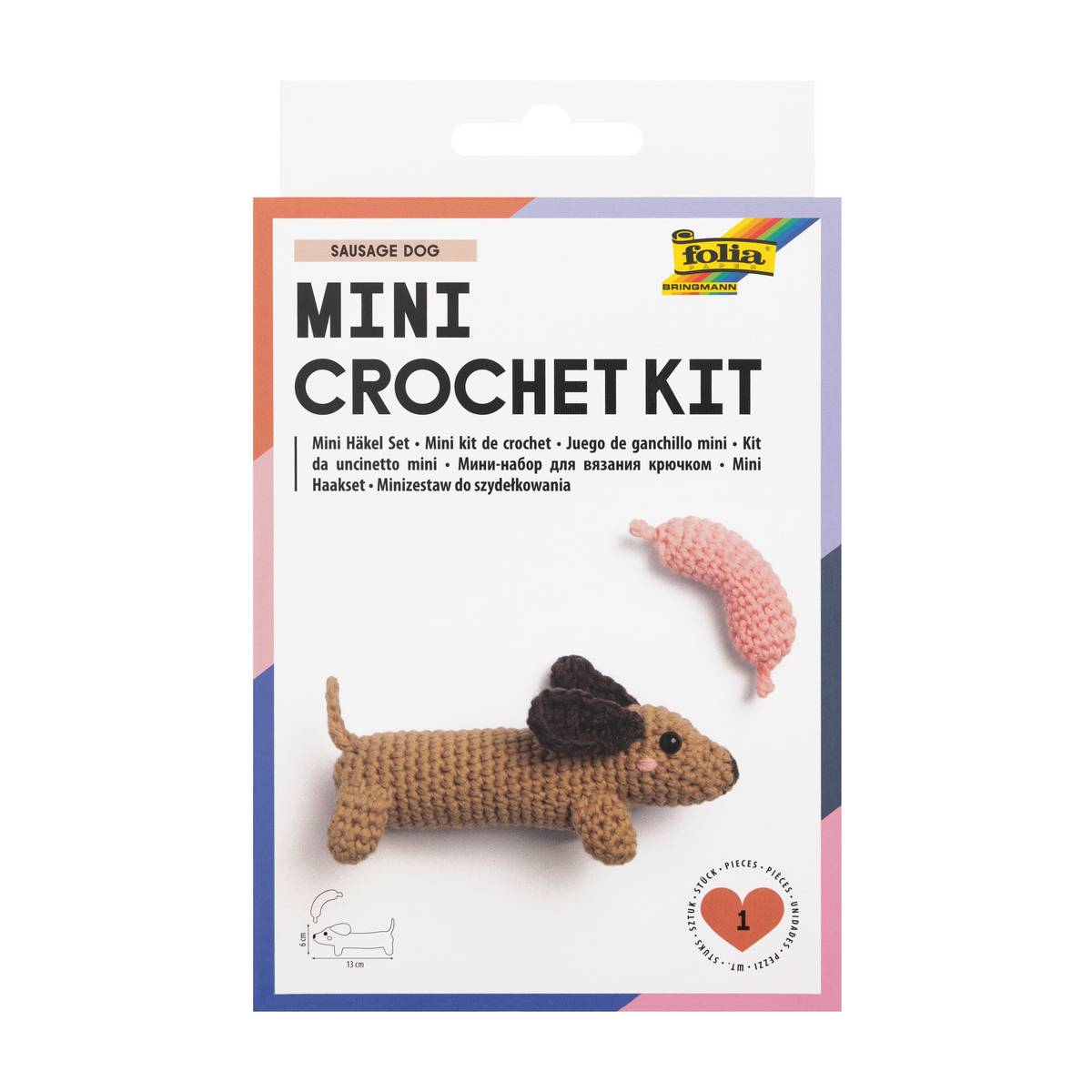 Mini Häkelset Hund