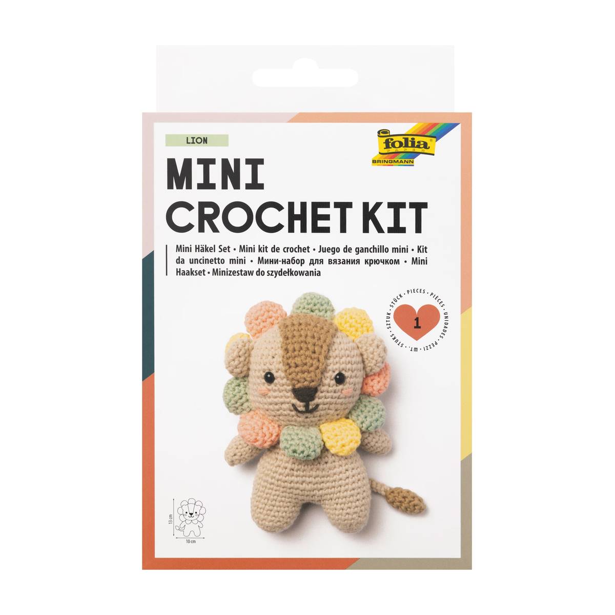 Mini Häkelset Löwe