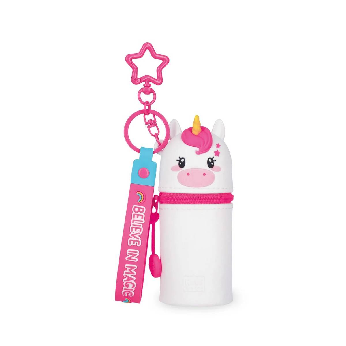 Legami - Mini Geldbörse mit Schlüsselanhänger Kawaii Einhorn