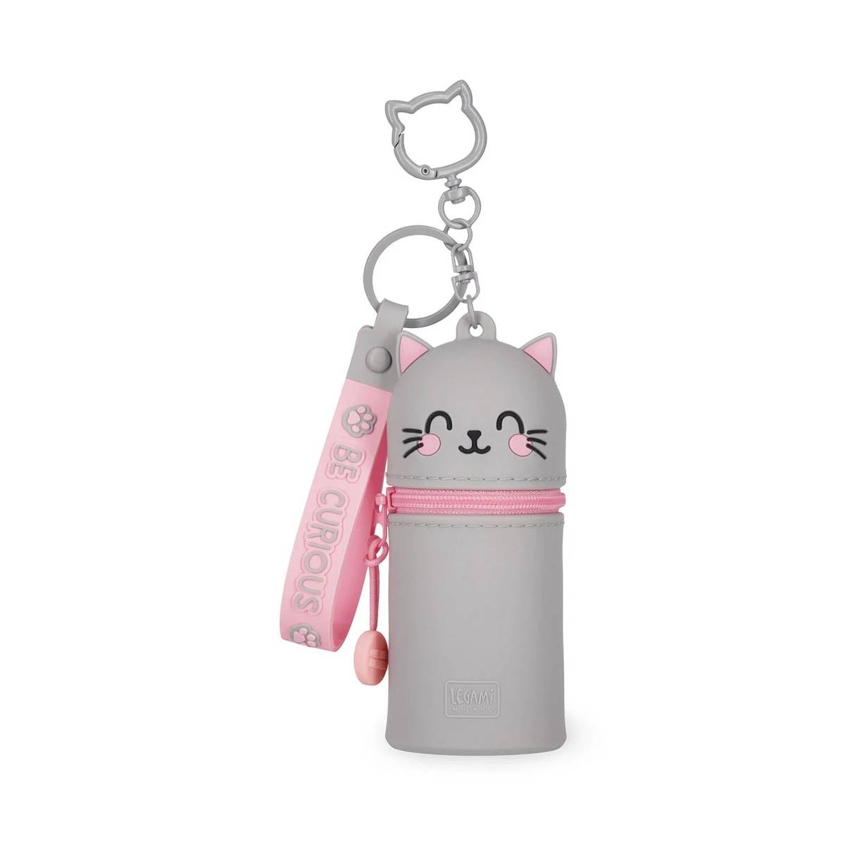 Legami Mini Geldbörse mit Schlüsselanhänger – Kawaii Kitty Trendaccessoire