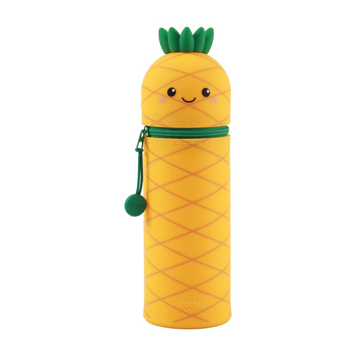 Stiftetui (Stifttasche) rund Poppy Pineapple