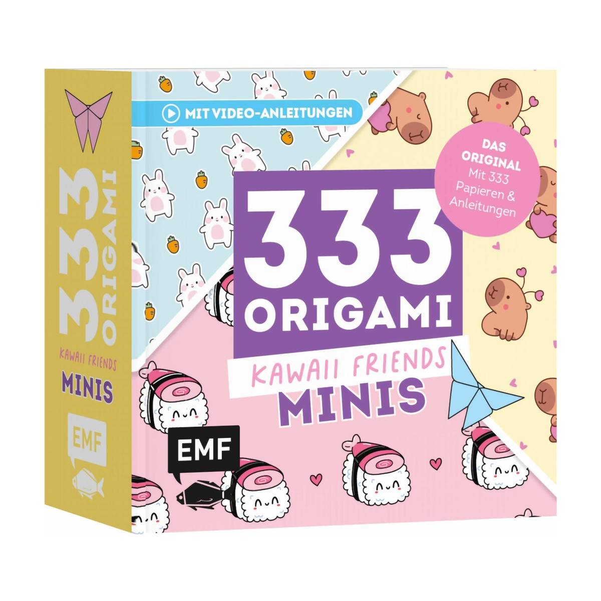 333 Origami Kawaii Friends Minis