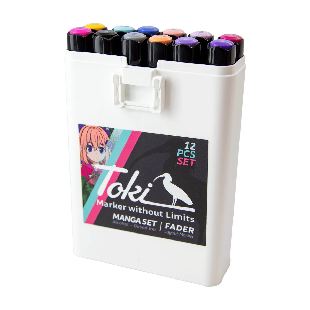 Toki Fader Layout Marker Manga Set 12er
