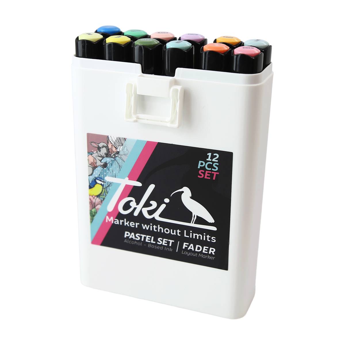 Toki - Toki Fader Layout Marker Pastel Set 12er