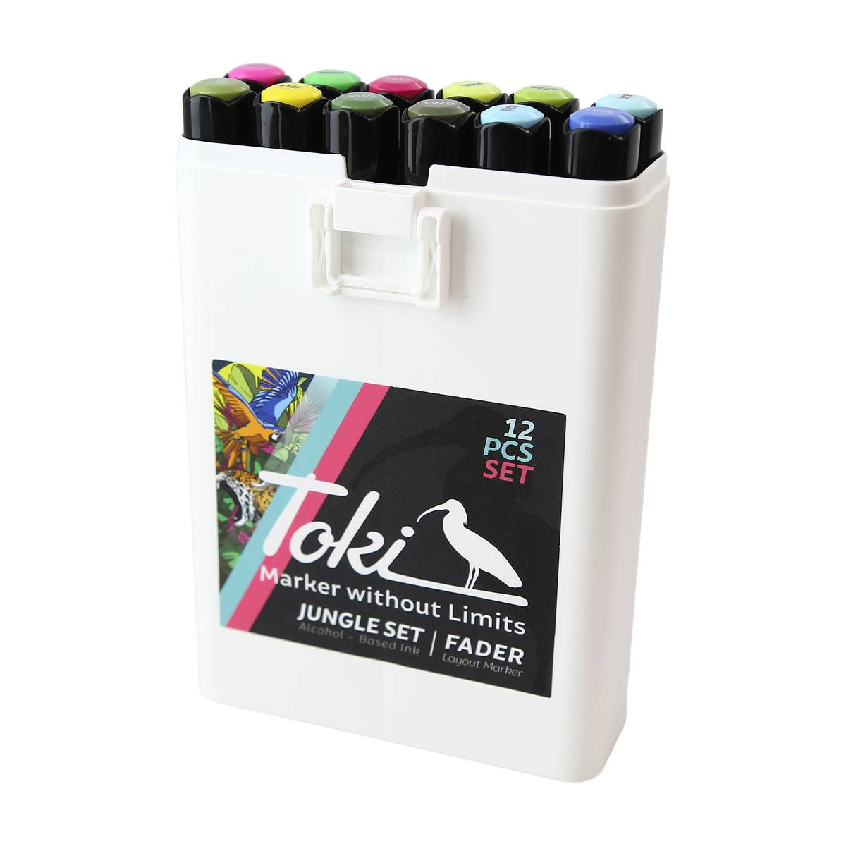 Toki - Toki Fader Layout Marker Jungle Set 12er