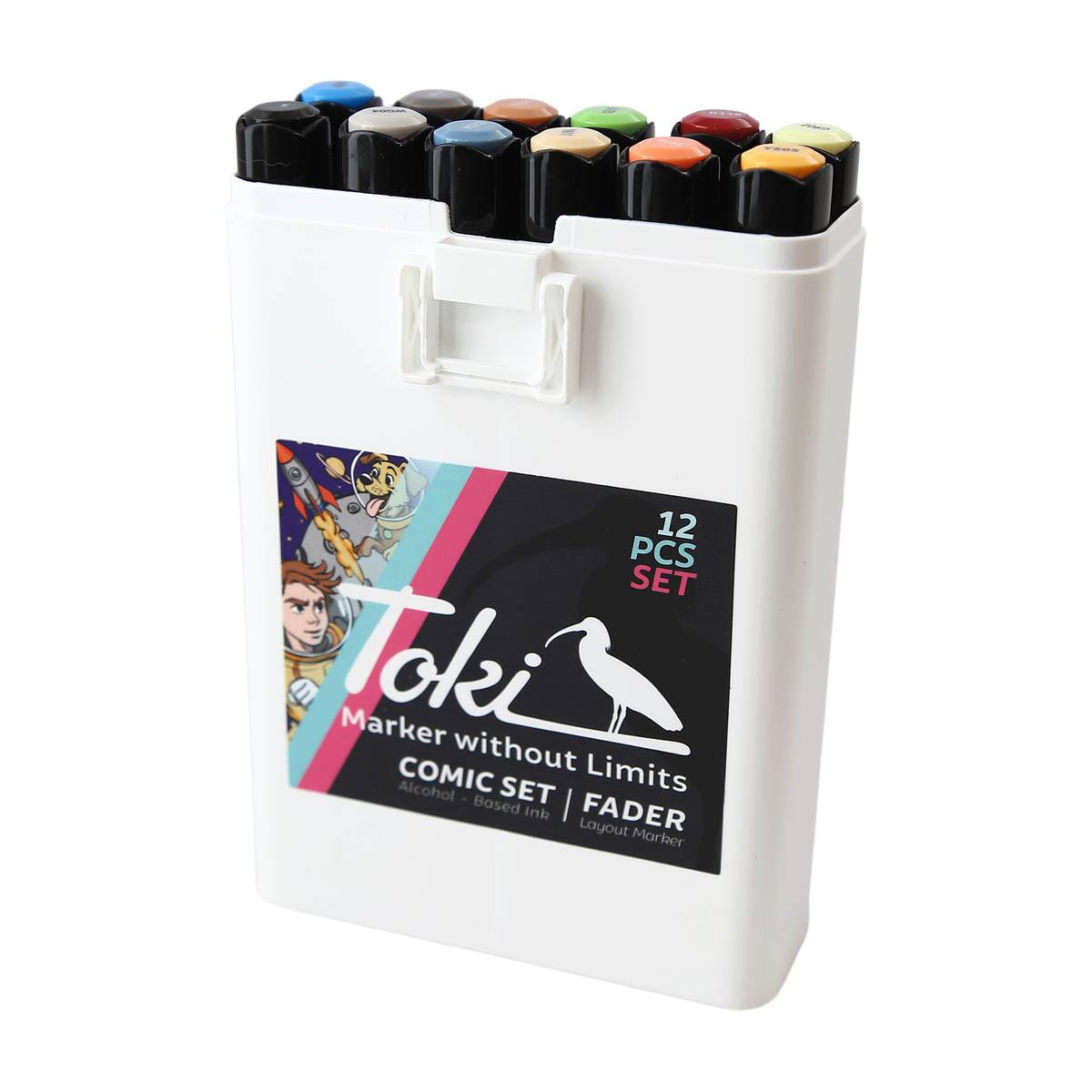 Toki Fader Layout Marker Comic Set 12er