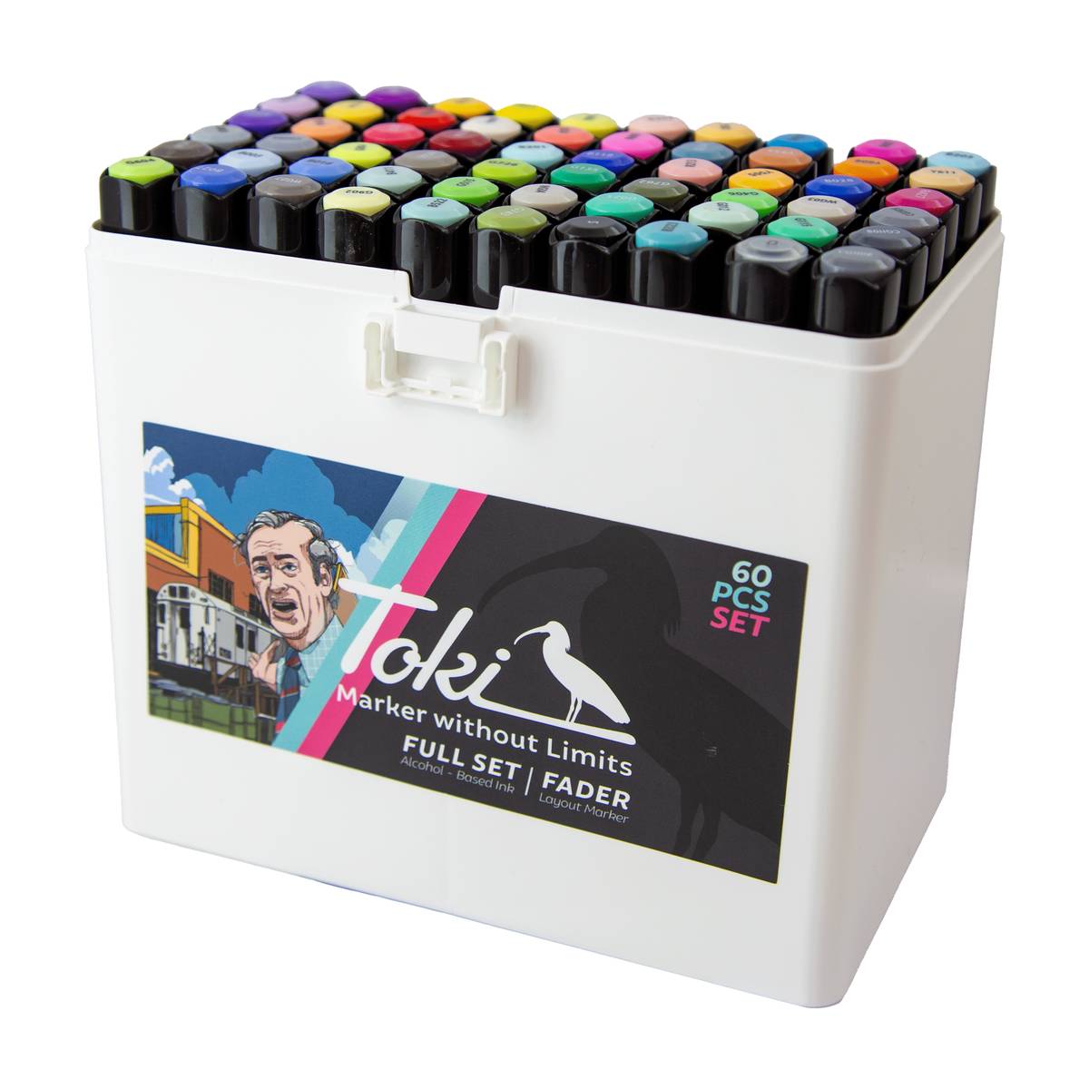Toki Fader Layout Marker Komplettset 60er
