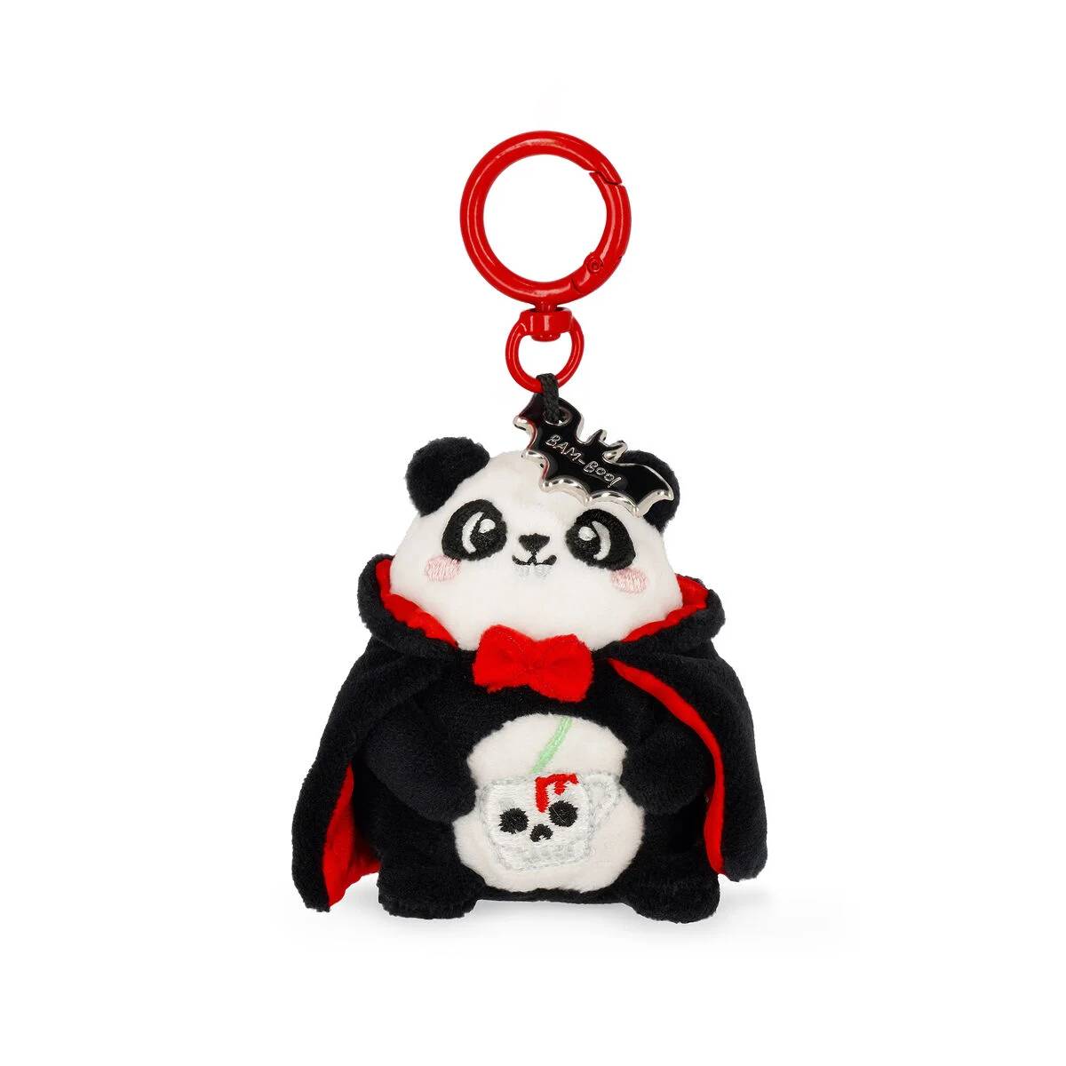 Legami - Bam-Boo Panda Plüsch-Schlüsselanhänger – Halloween Super Soft