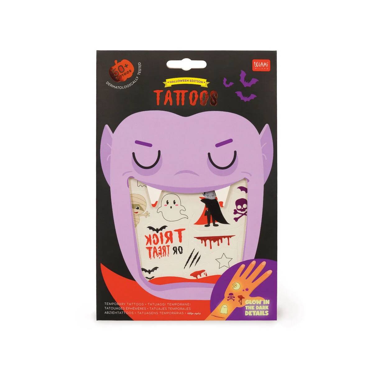 Abziehtattoos - Halloween - Tattoos
