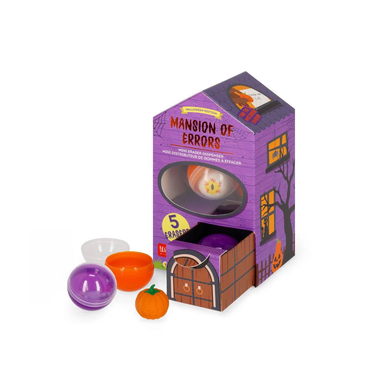 Mini-Radiergummispender - Mansion of Errors
