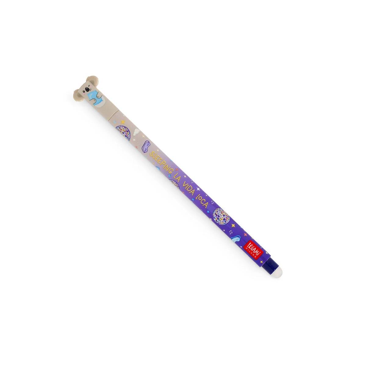Koala Gelstift radierbar azurblaue Tinte