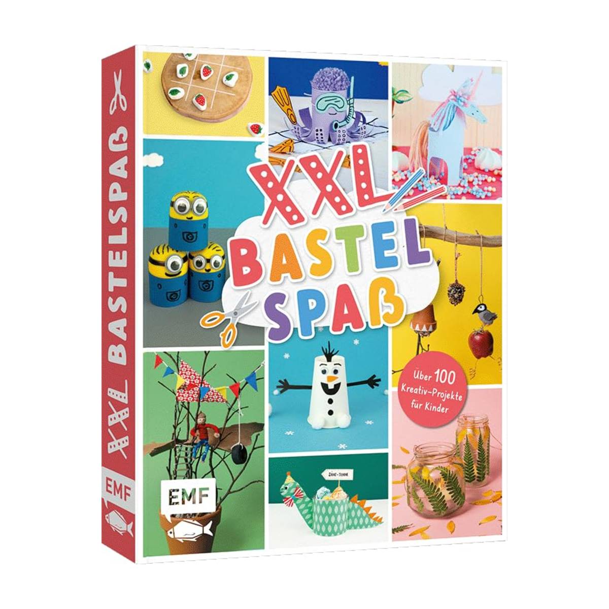 XXL Bastelspass - über 100 Kreativ-Projekte für Kinder