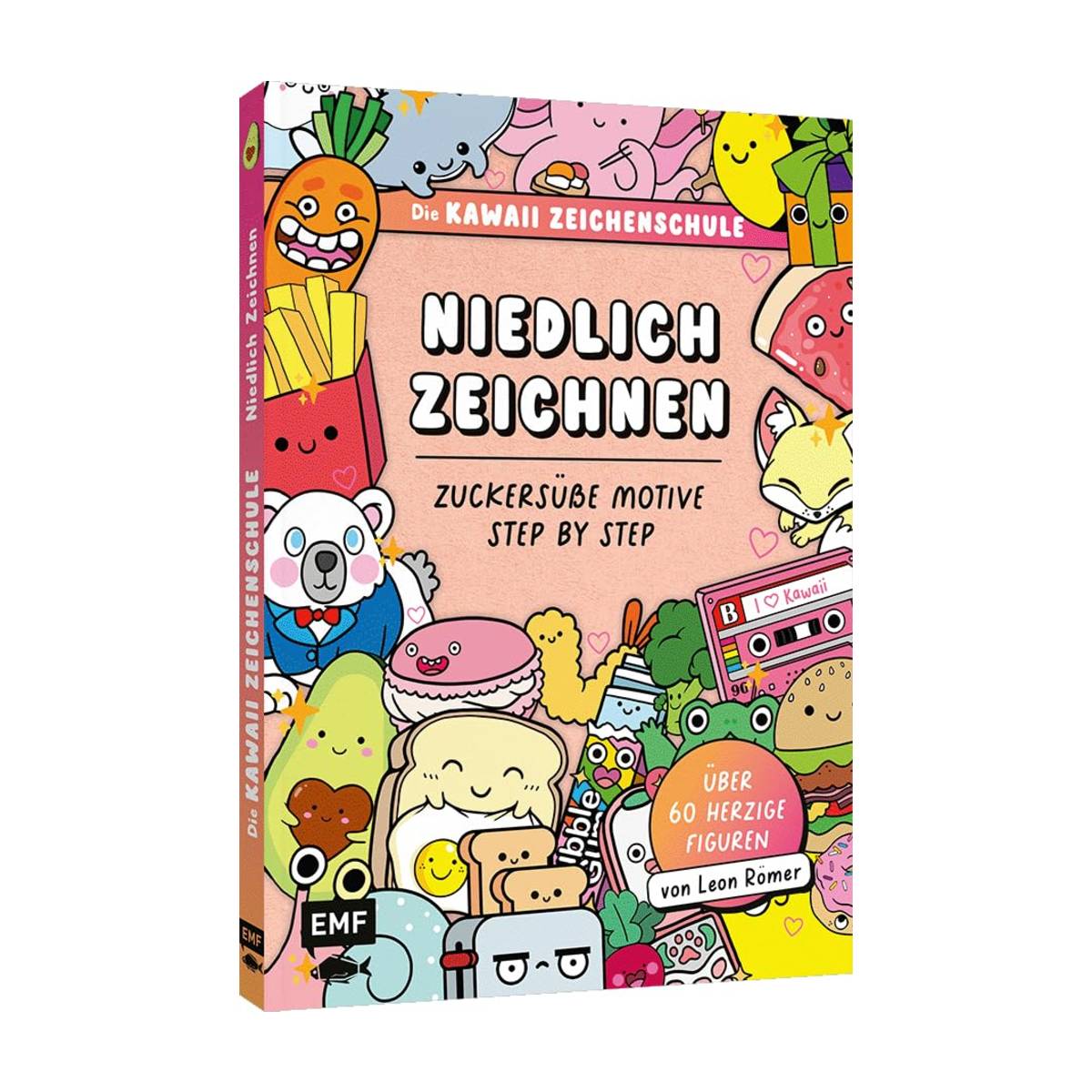 Die Kawaii-Zeichenschule – Niedlich zeichnen | Über 60 Motive Schritt für Schritt
