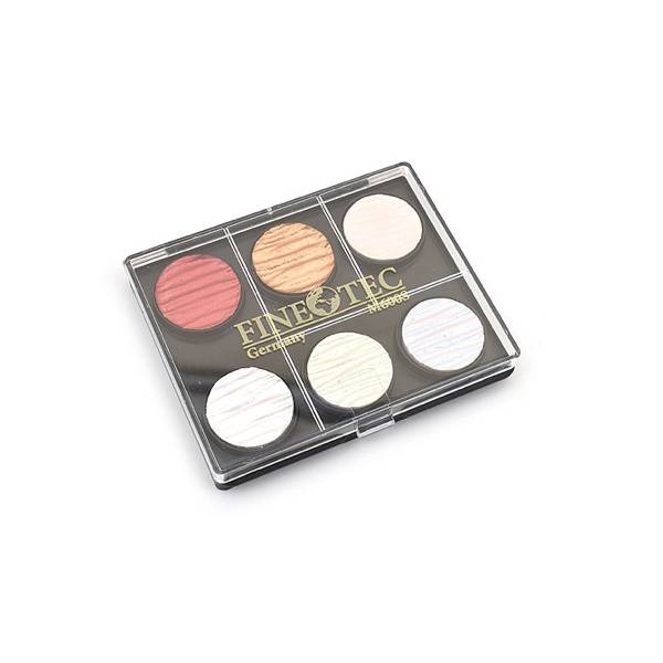 Set de 6 couleurs nacrées