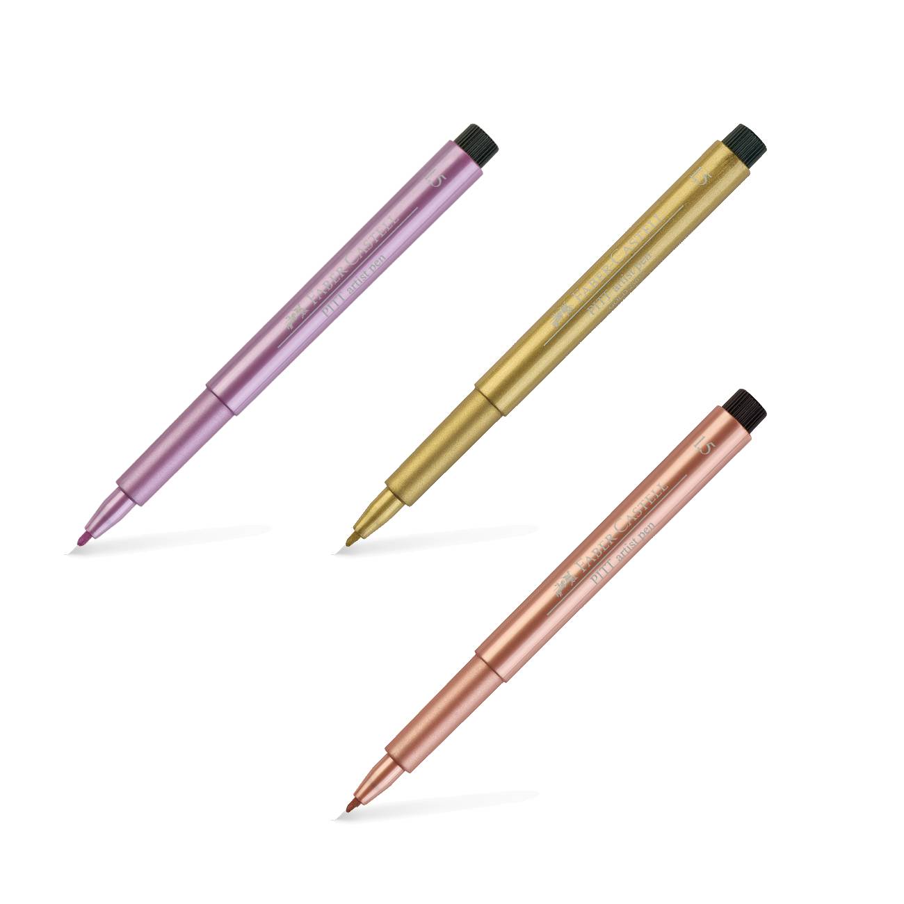Faber-Castell PITT Artist Pen Metallic Stifte einzeln | MeinStift