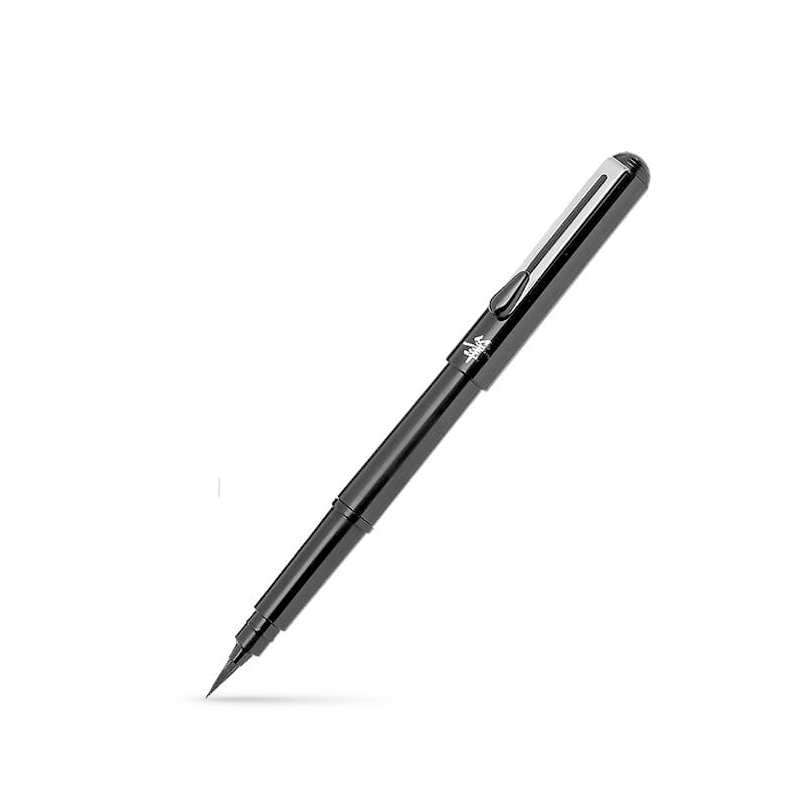 Pentel - Stylo pinceau Pocket Brush noir