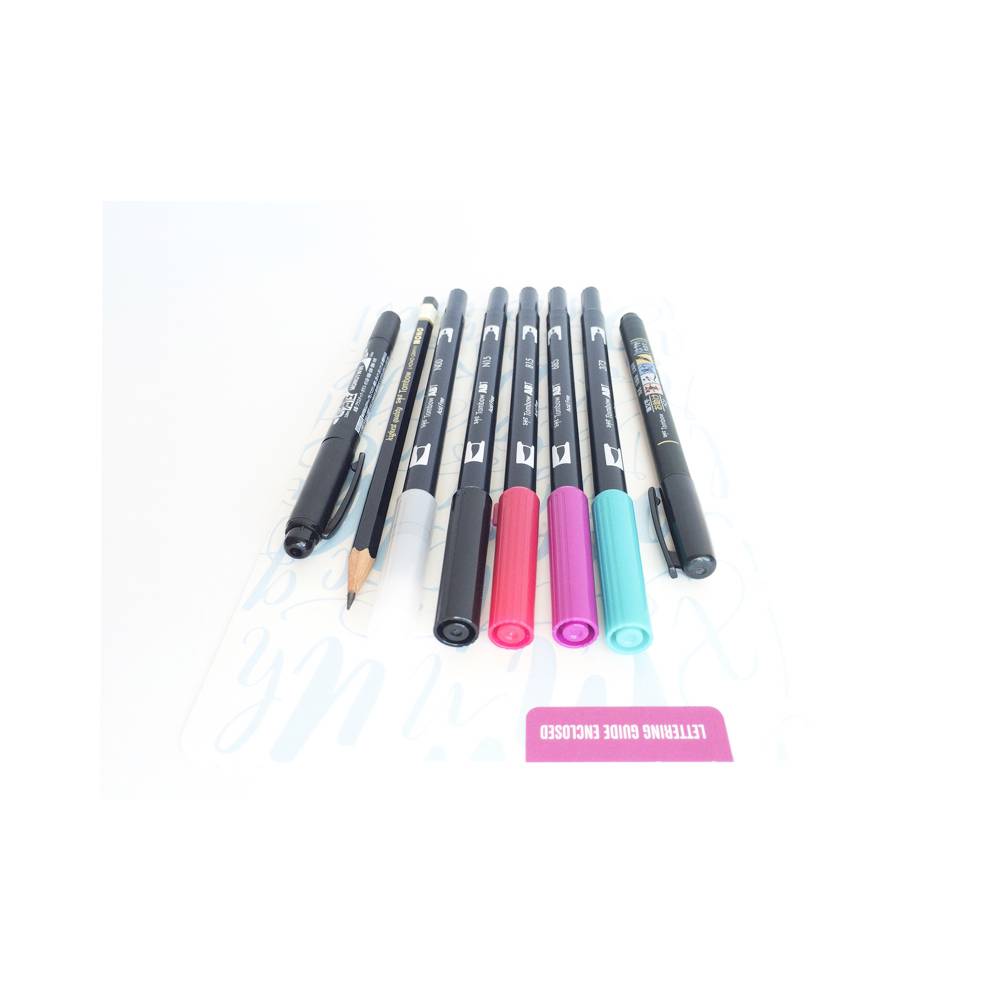 Tombow Hand Lettering Stifte Set Advanced 10-teilig Tombow