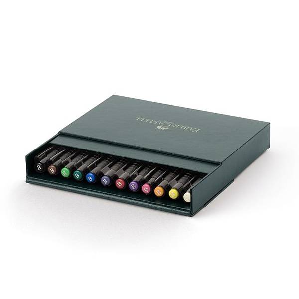 Faber-Castell PITT Artist Pen Atelierbox 12er kaufen | MeinStift