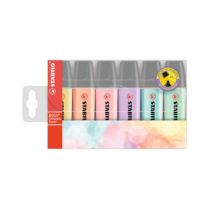 Boss original leuchtmarker pastel 6er set