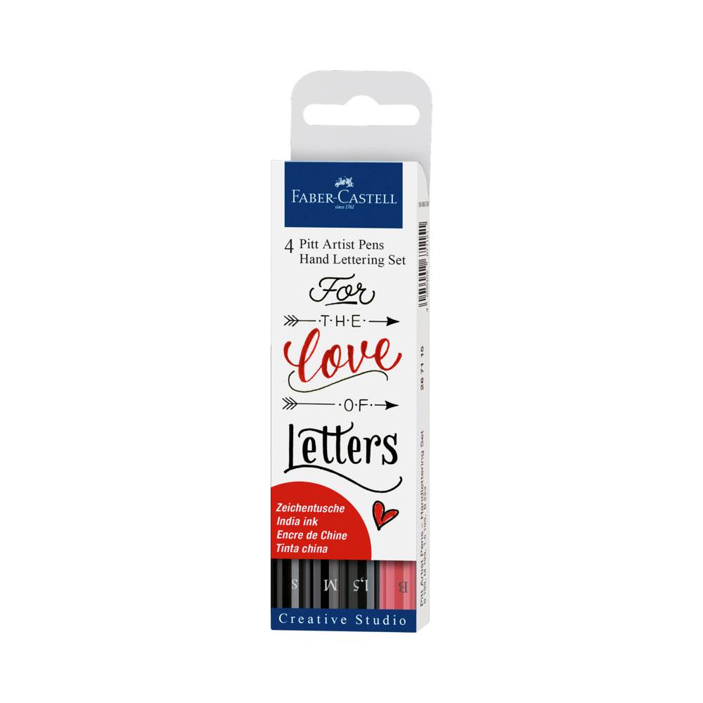 Hand Lettering Set Love 4er Set