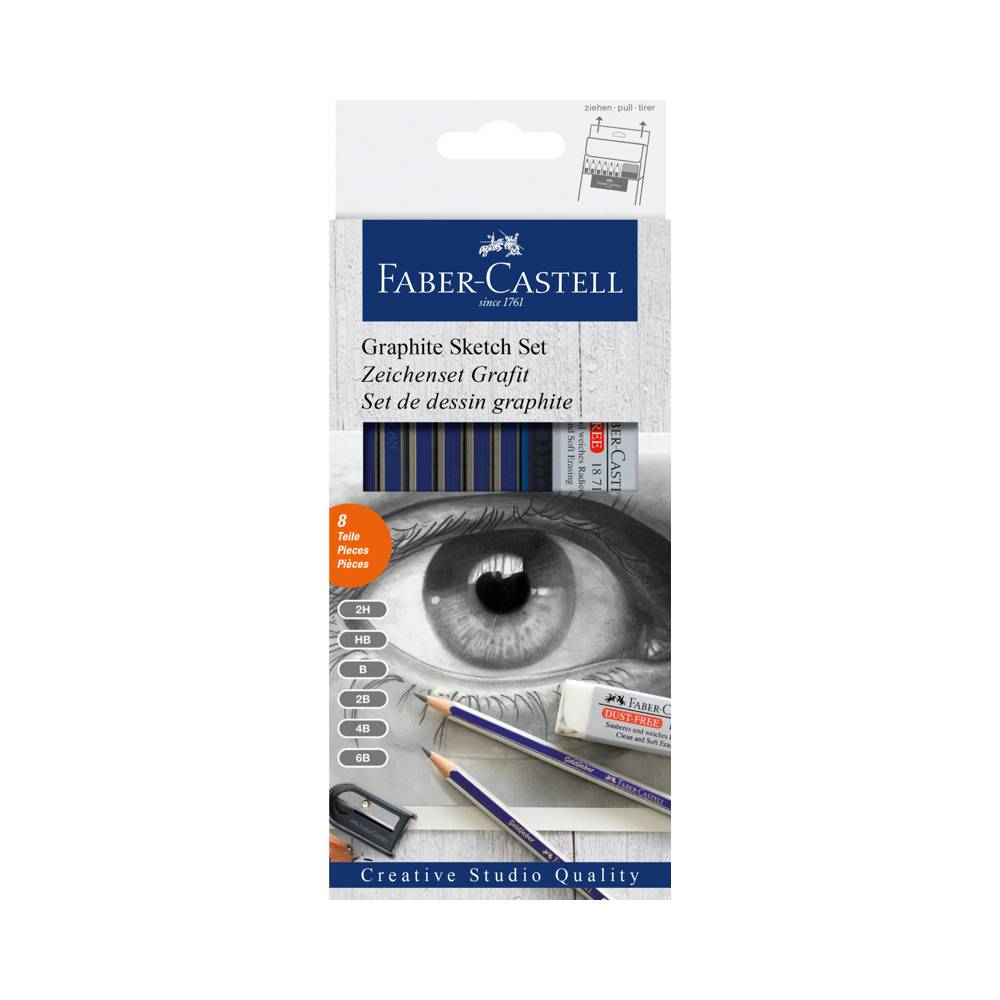 Goldfaber Graphite Sketch Set 8-teilig