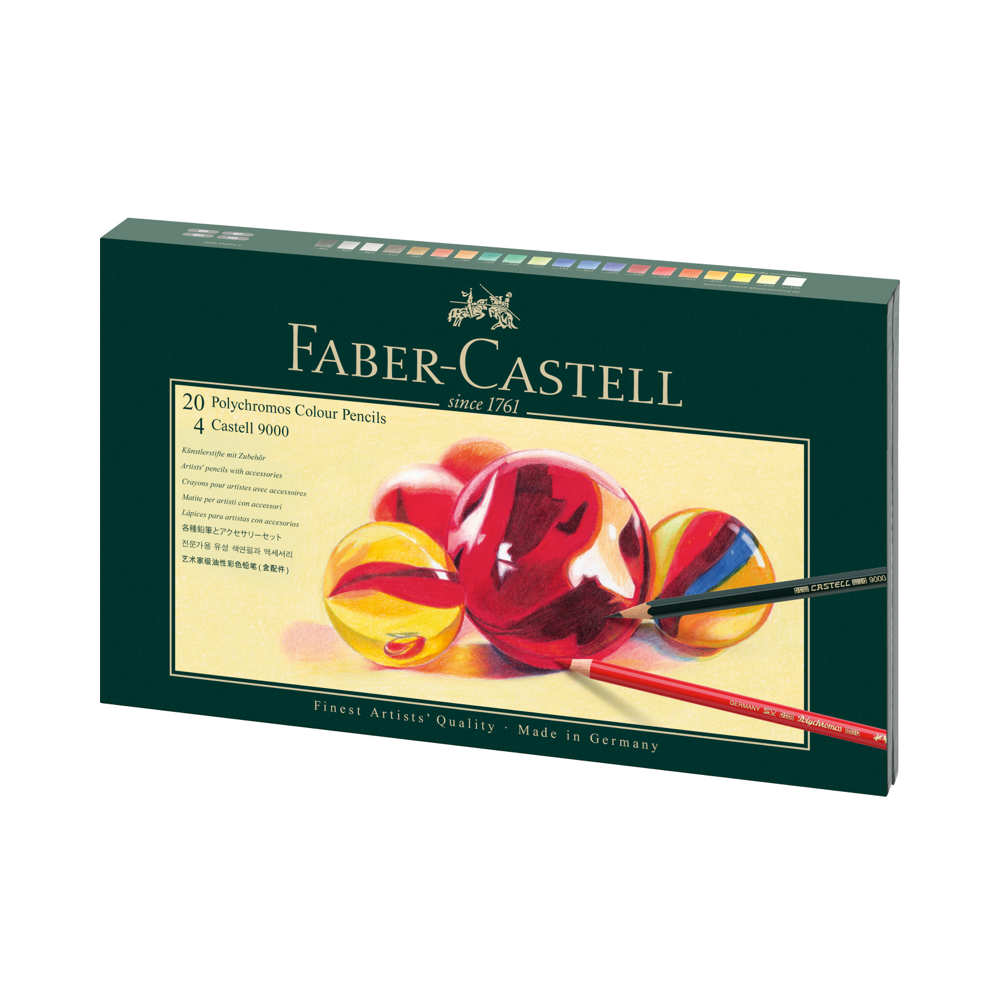 Faber-Castell Polychromos Geschenkset 24 teilig | MeinStift