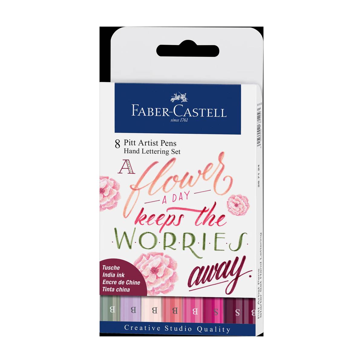 Hand Lettering Set Vintage 8er Set