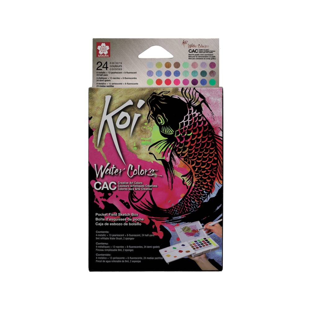 Sakura - Koi Water Colors Sketch Box 2