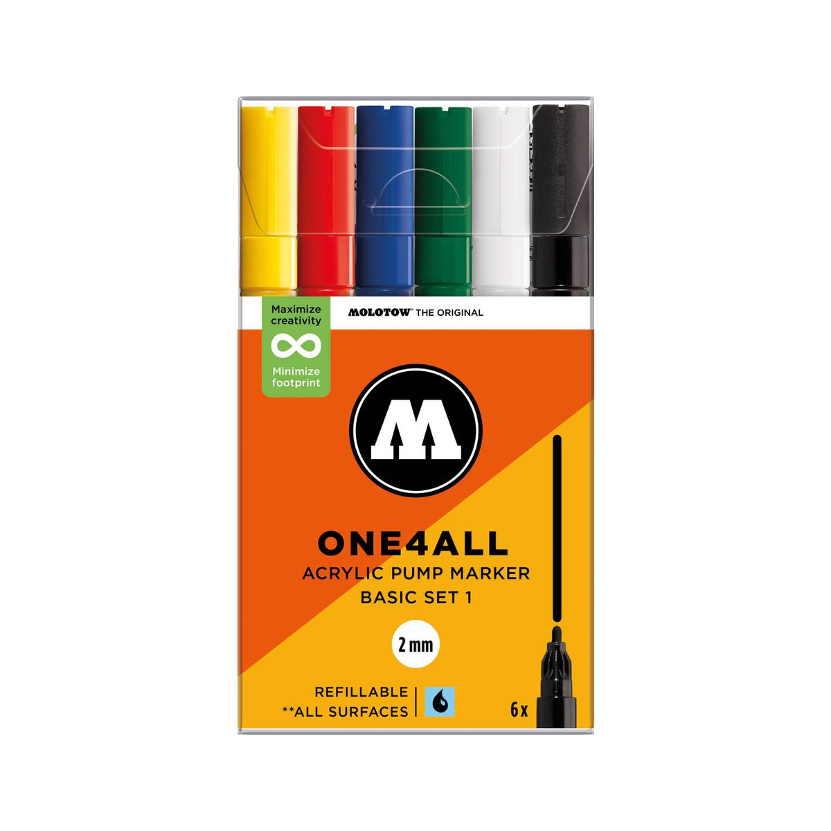 Acrylstifte Basic Kit 6er Set