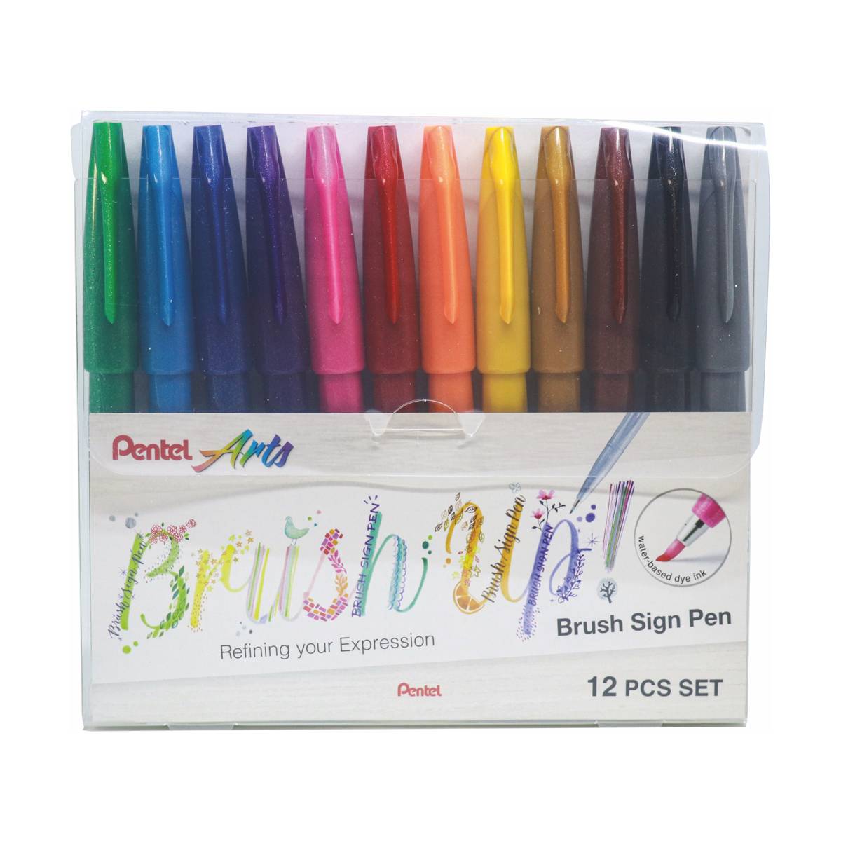 Arts Brush Sign Pen 12er Set Lettering
