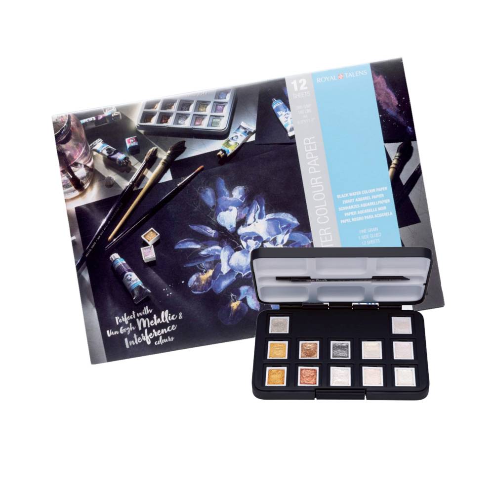 Van Gogh Aquarell Pocket Box Metallic Set kaufen | MeinStift