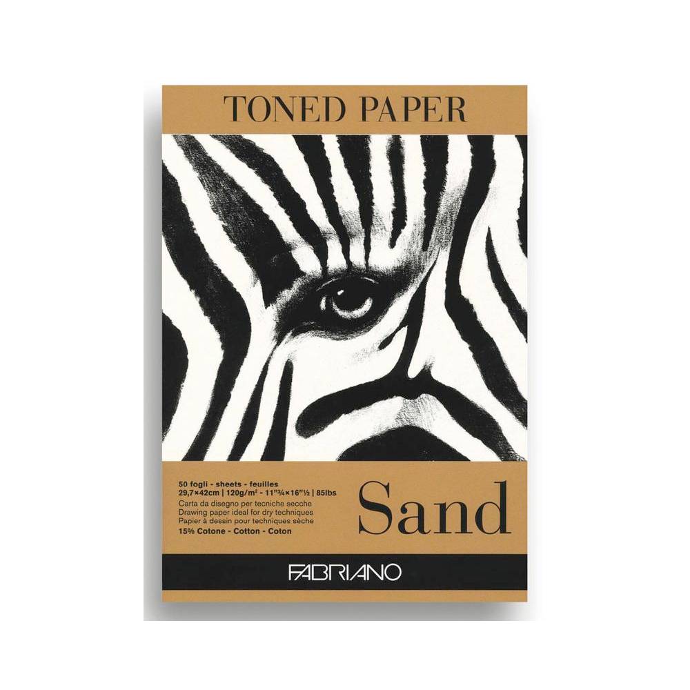 Toned Paper Zeichenblock A4 Sand