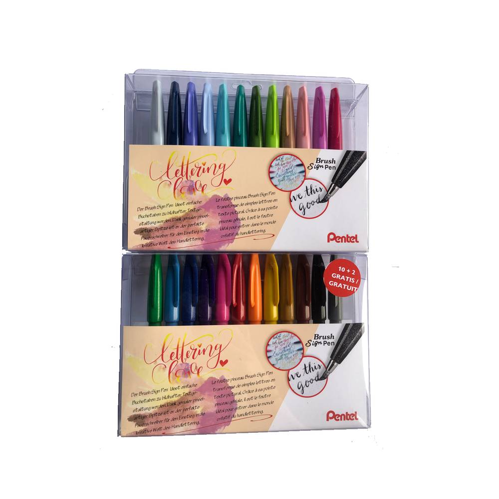 Arts Brush Sign Pen 24er Doppelpack