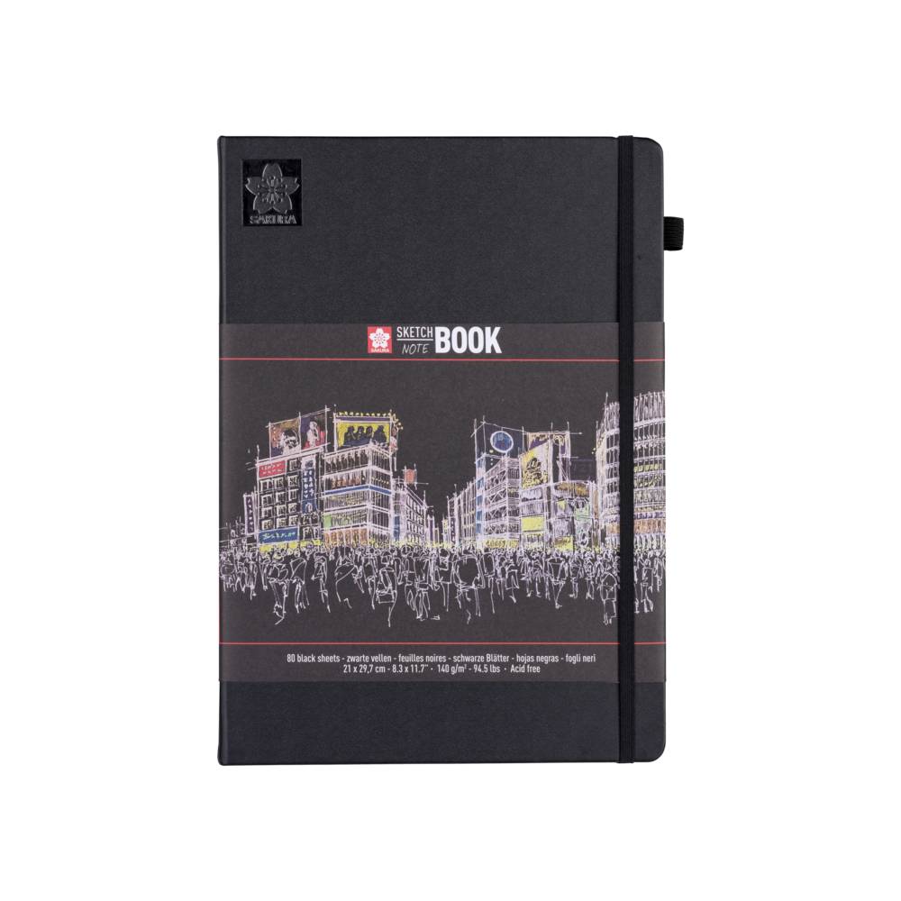 Sakura - Sketch Notebook A4 schwarz