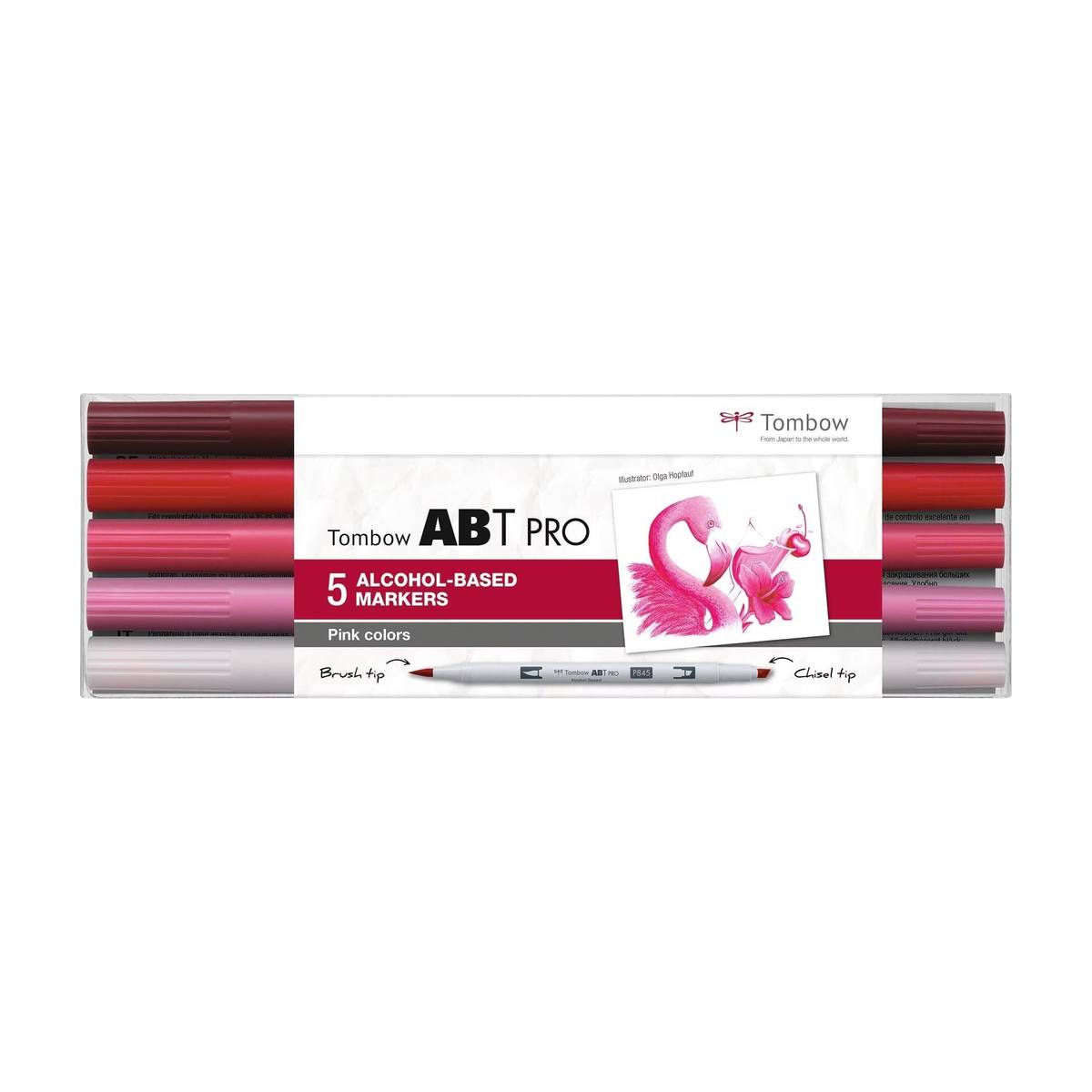Tombow ABT PRO Marker Pink Töne 5er Set kaufen | MeinStift