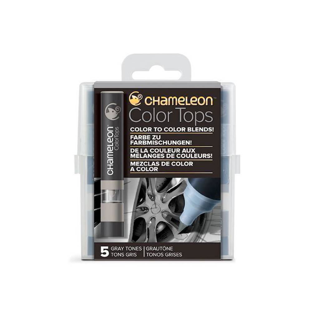 Chameleon - 5 Color Tops Gray Tones Set