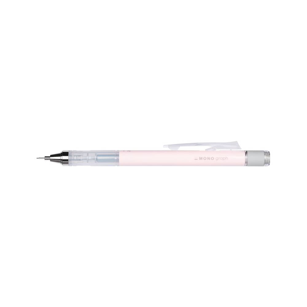 Tombow MonoGraph Mienenbleistift korallenrosa 0.5mm HB - Nachfüllbar & Radierer