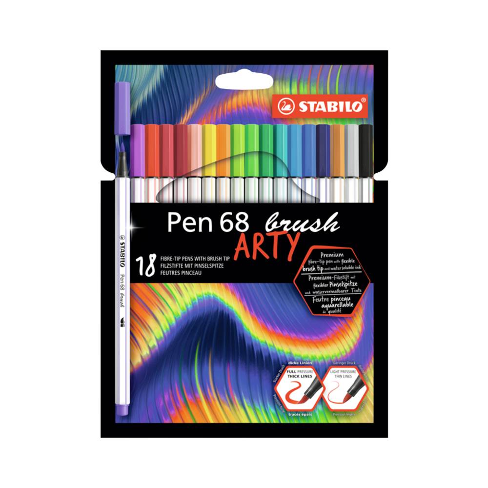 Pen68 Brush Arty 18er Set Premium