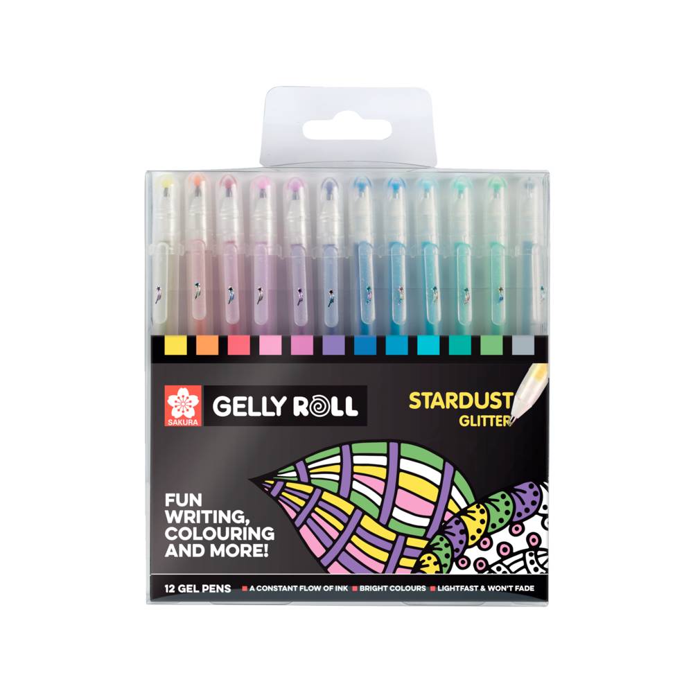 Gelly Roll Stardust Glitzerstifte 12er Set