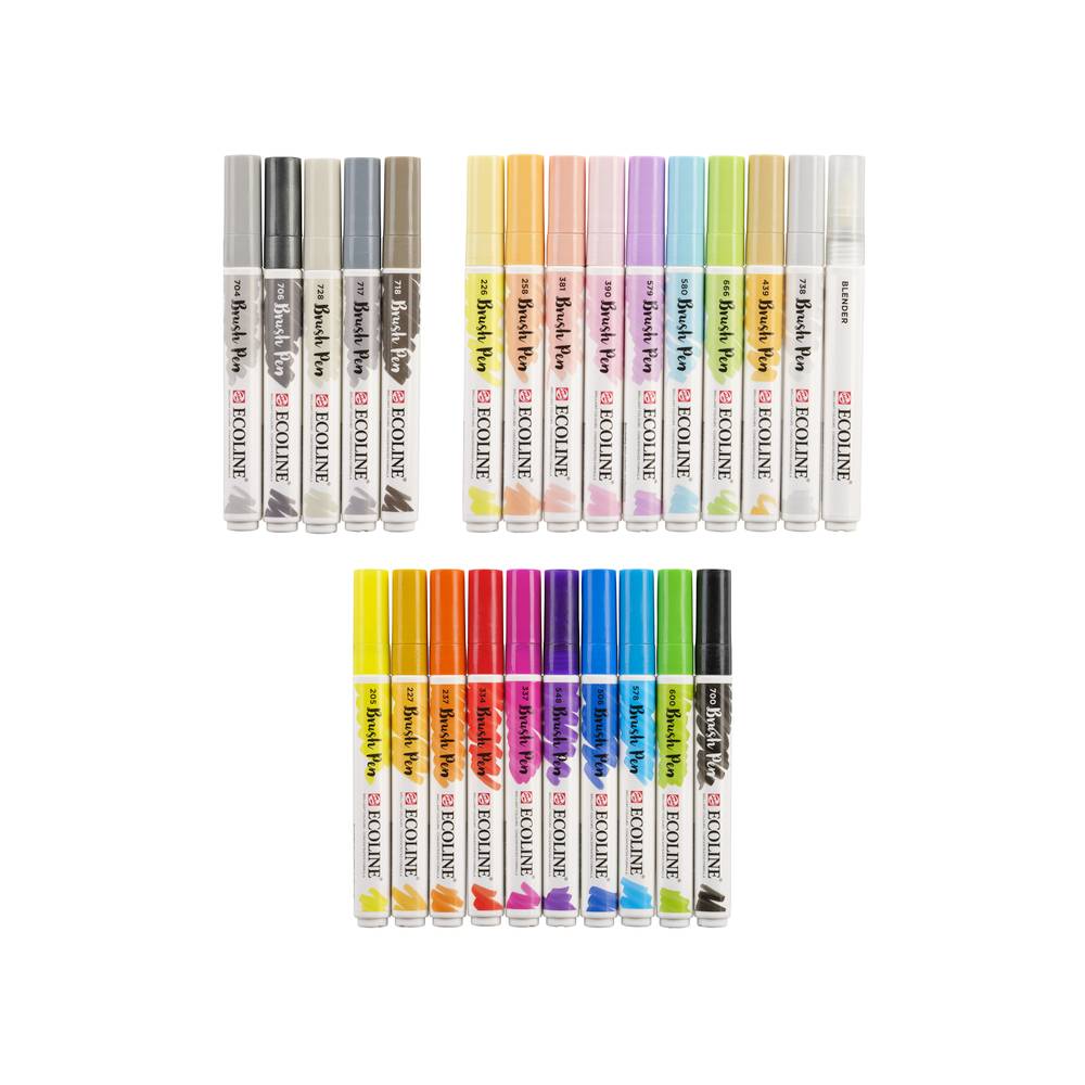 ECOLINE Brushpen - MeinStift Favorites 25er Set