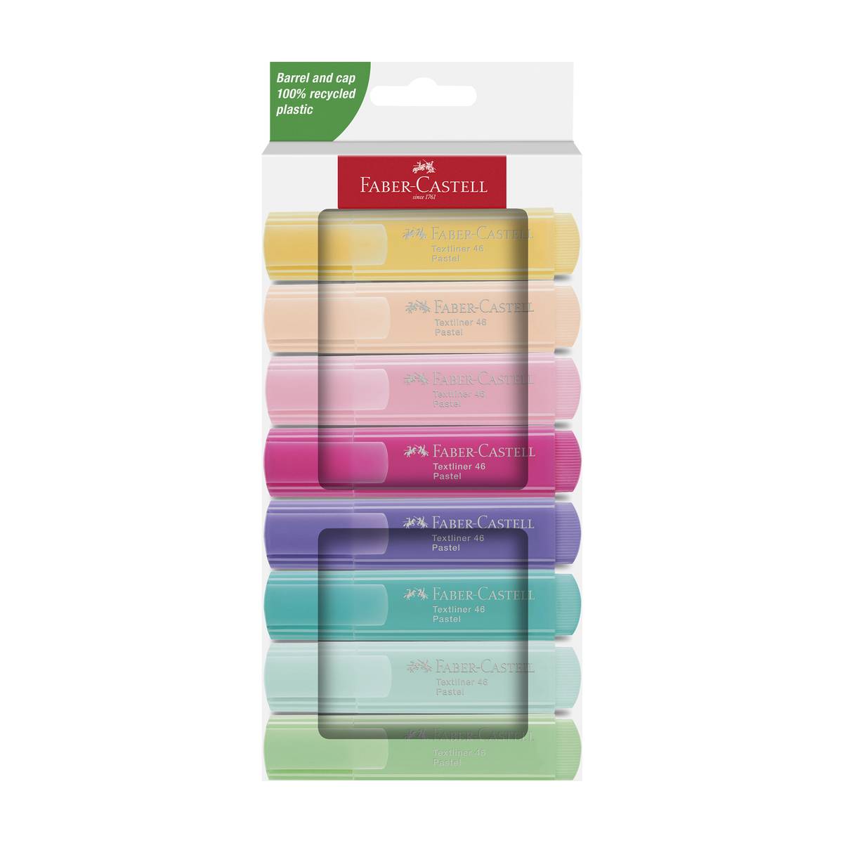 Faber-Castell Textliner Pastel 8er Set kaufen | MeinStift