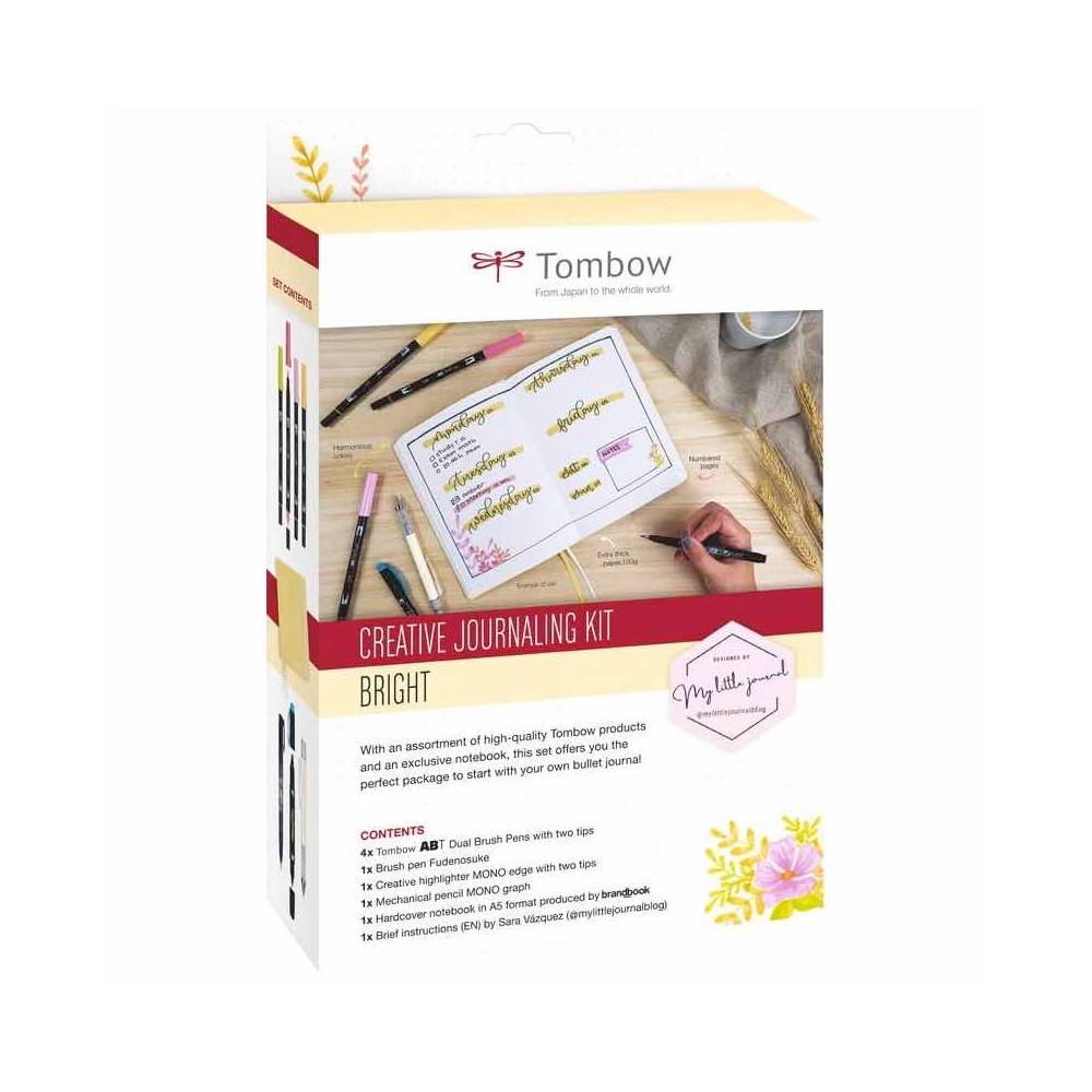Tombow - Kit de journal créatif lumineux 8 pièces